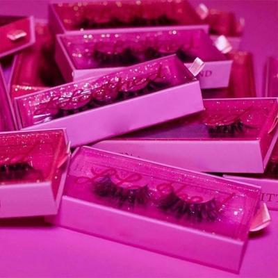 China Mink Eyelash Extension Wholesale Bulk Friendly Vegan Fake Eyelash Tapered With Custom Made Packaging for sale