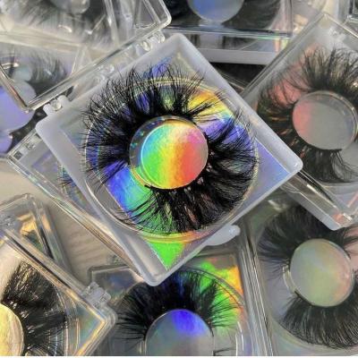 China Tapered Faux Mink Eyelash Vendor 3D Privade Wholesale Label With Custom Wrapping Faux Mink Eyelashes for sale