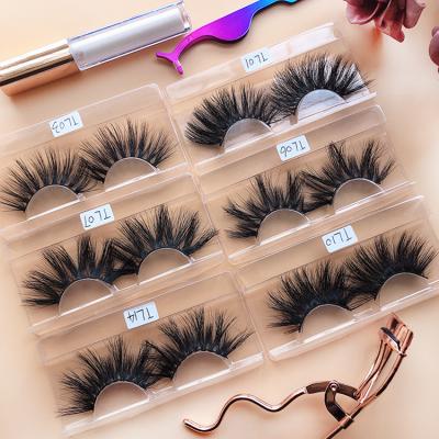 China Wispies 4D034 3D False Eyelashes Seller Customized Boxes Silk Lashes Natural Effect Wispies Styles for sale