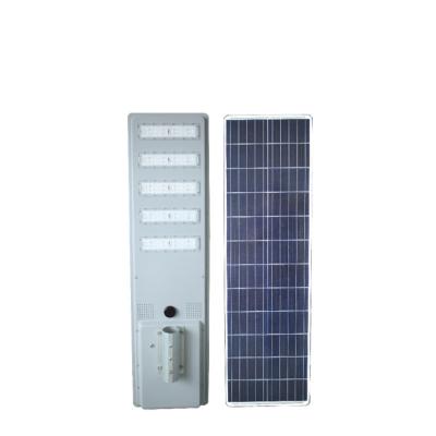 China ROAD 500W 70000MAH Solar Integrated Street Light Semi Integrated Solar Street Light Aluminum Integrated Solar Street Light for sale