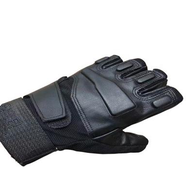 Cina High Quality Military Half Finger Leather Tactical Gloves in vendita