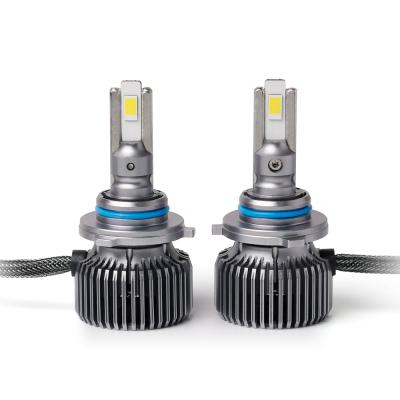 China Aviation Aluminum Spline Wholesales Cheaper Price Auto Led Lights Top Level Quality 10000lm Led Auto Head Light Faro Led 9005 360 for sale