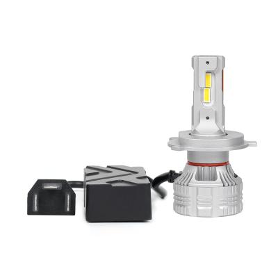 China Auto lamp high power 50w 10000lm canbus F7 h4 error free lamp led headlight led car bulb for sale