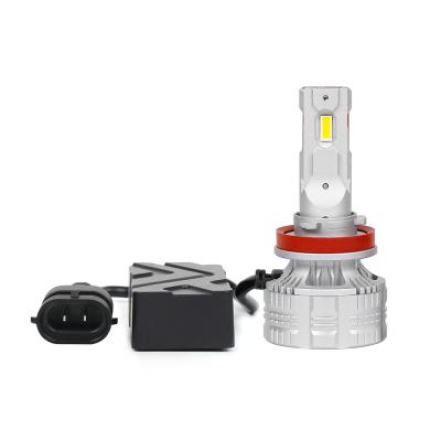 China Automobile lamp super power 50w 10000lm F7 error free h11 canbus led headlight for sale