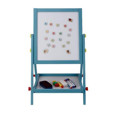 China Children Drawing Set High Quality Baby Wooden Writing and Drawing Blackboard Dust-free Support Magnetic Type for sale