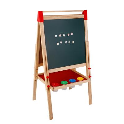 China Children drawing support set high quality household type household double-sided dust-protected drawing board with roller for sale