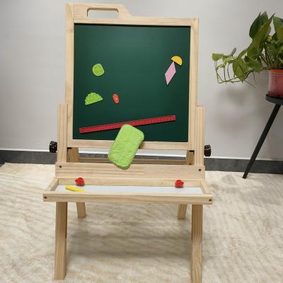 China Children Drawing Set Children's Drawing Tool Elevator Drawing Board Double-Sided Magnetic Early Station Education Set for sale