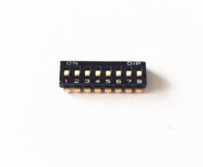 China DIP SWITCH J Standard DIP Switches / SIP Switches BEND TYPE DJ-08-V for sale