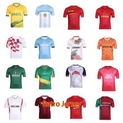 China Shirts & Tops Clothing Supplier Thailand Football T Shirts SDS-046 Custom Printing Mens Shirt for sale