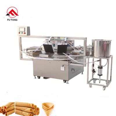 China food & Beverage Factory Automatic Electric Ice Cream Waffle Cone Making Equipment Rolled Sugar Cone Machine for sale