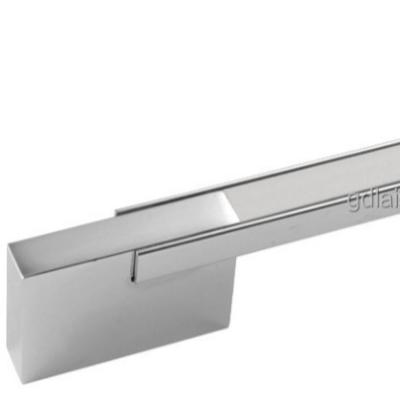 China Fashion Style Modern Economy Aluminum Cabinet Door Handle Large for Cabinet and Wardrobe for sale