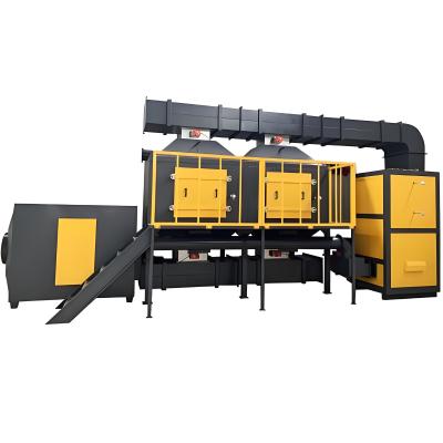 China Adsorption Desorption Catalytic Combustion Waste Gas Treatment Equipment for sale