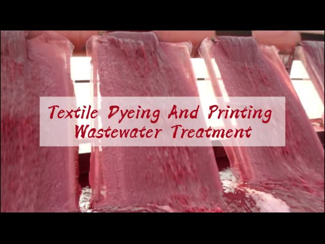 Textile/Dyeing Wastewater Treatment Processes