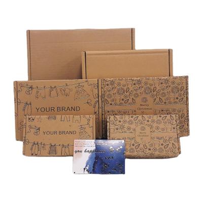 China Good Quality Various Materials Recycled Cosmetic Corrugated Mailing Mailer Packaging Box for sale