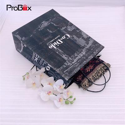 China Recycled Materials Factory Custom Carry Thank You Cannabiss Packaging Bolsa De Papel Shopping Bags Packaging With Logos for sale