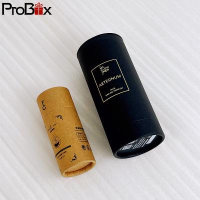 China Hot Sale Factory Biodegradable Cardboard Containers Tube Packaging Crack Stick Custom Mailing Tubes With Caps For Cosmetics for sale