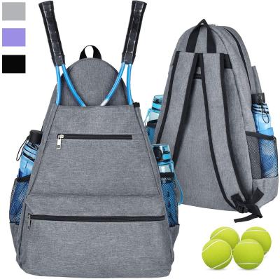 China Water Resistant Wholesale Customized Hot Sale Tennis Bag For Women And Men To Hold Tennis Racket Tennis Backpack for sale