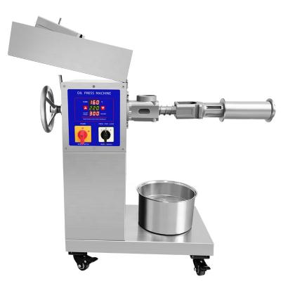 China Commercial cold oil press sunflower oil press edible oil production oil press machine for sale