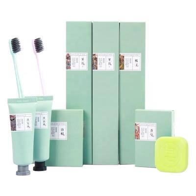 China Disposable Hotel Toiletries Amenities Hotel Amenities Kit Hotel Supplies for sale