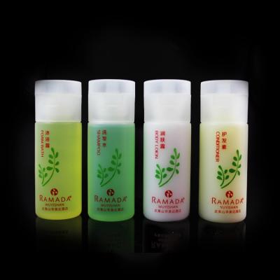 China Disposable Mini Plastic Hotel Shampoo Bottle Disposable Small Size Home Hotel Spa Bottles For Shampoo for sale