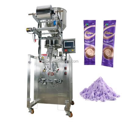 China VFFS Food Glitter Pepper Pouch Filling Machine Sachet Collagen Powder Detergent Packing Machine for sale