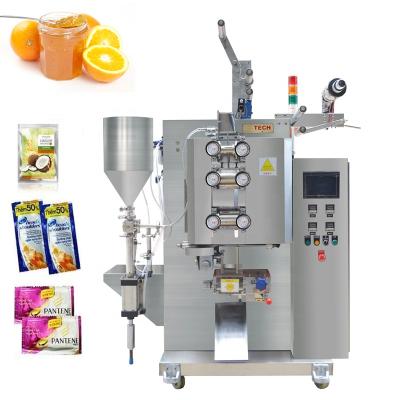 China Food Customized 1-200ml To Block Automatic Soy Cream Shampoo Pepper Paste Sauce Stick Sachet Packing Machine for sale