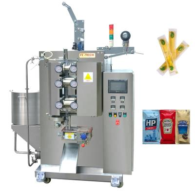 China Cheap Food Liquid Sachet Honey Stick Sauce Cosmetic Chemical Filling Packing Machine 10g 200g for sale