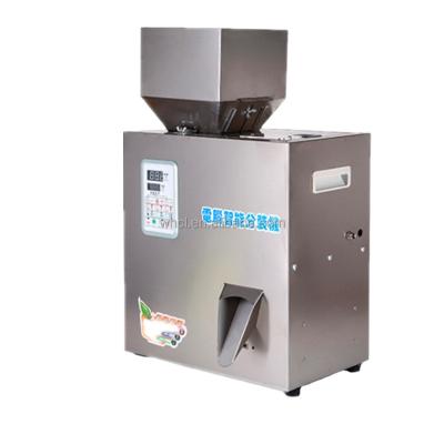 China 10-500g food cocoa coffee beans dry spice weight filler tea bean granule powder racking filling machine for sale