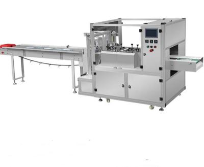 China Food Pillow Pack Automatic Mask Paster 4 Side Horizontal Facial Sealing Packaging Machine for sale