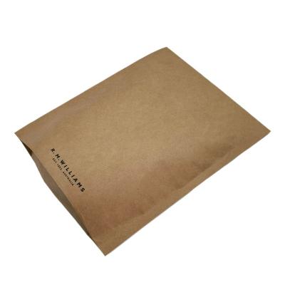 China Tear-proof& Custom Printed Clothing Waterproof Compostable Courier Shipping Envelope Kraft Paper Mailing Bags With Logo for sale