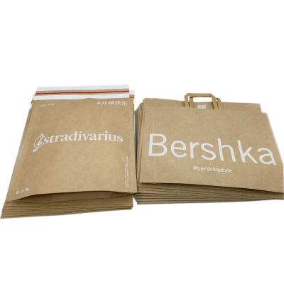 China Post Bag Clothing Strong Adhesive Gift Courier Mailing Envelope Packaging Mailing Bags Custom Kraft Paper Mailer for sale