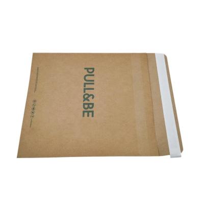 China Tear-proof& Waterproof Biodegradable Paper Tote Mailer Mailing Bag Clothes Packaging Mailing Bags For Clothing for sale