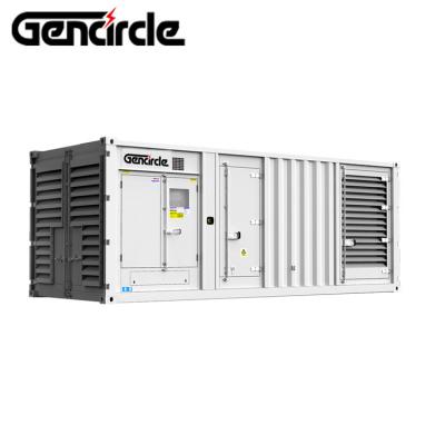 China KTA38-G2A engine 1000kva 800kw diesel generator set price for reefer container 20feet 8 -10 hours keep running for sale