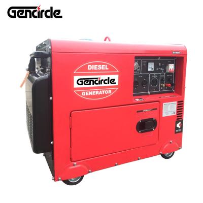 China 2kw 3kw 5kw 6kw Mini Silent Diesel Generator Price 15L Portable Fuel Tank for sale