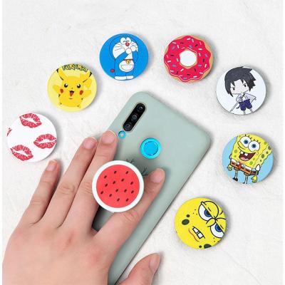 China Customized Waterproof/Waterproof NFC Plug PVC Phone Grip Mobile Holder With NFC Tag Epoxy Sticker for sale