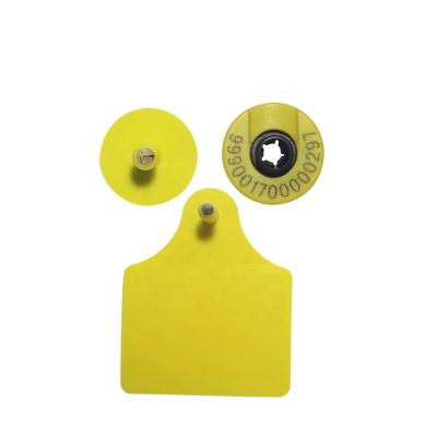 China 134.2KHz design 134.2KHz hdx electronic rfid open side identification animal ear tag for cattle animal ear tag livestock for sale