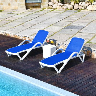 China Modern Outdoor Lounge Chaise Beach Sunloungers Modern Hot Sale Furniture Garden Sofas for sale