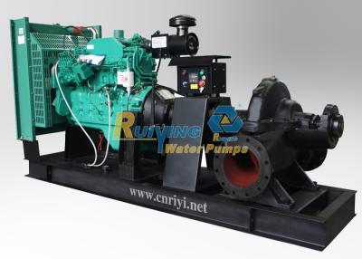 China Mobile / fixed type diesel engine water pump for irrigation , diesel irrigation pumps for sale