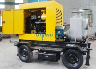 China High efficiency Self Priming Diesel Pump for city swater supply and dewatering for sale