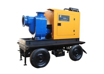 China Centrifugal Diesel Irrigation Water Pump With CUMMINS Engine , 16m Lift Head for sale