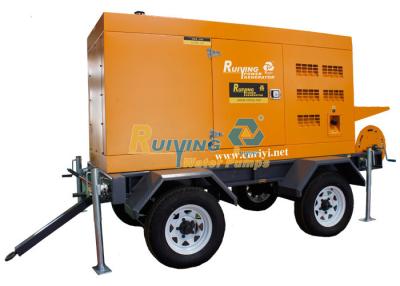 China Mobile Trailer Diesel Generator with weatherproof , truck generators diesel for sale