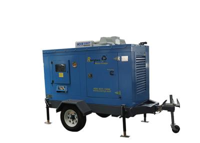 China 500KVA Mobile Trailer Diesel Generator 4 Wheels For Cummins Engine for sale