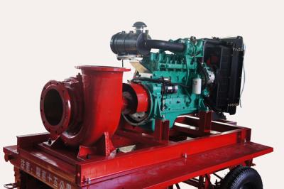 China Diesel powered water pumps by CUMMINS engine for flood control for sale