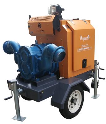 China 10 Inch 4 Strock Diesel Irrigation Water Pump With Weather Proof Enclosure for sale