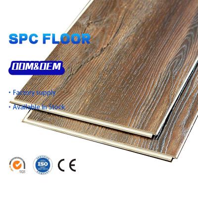 China Modern a variety of pattern color specifications custom packaging spc flooring vinyl flooring PVC material for sale