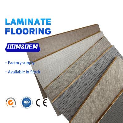 China AC1 AC2 AC3 AC4 AC5 Waterproof MDF HDF Edge Sound Absorbing Anti-Slip Wear Resistant Square Laminate Flooring For Home Decoration for sale