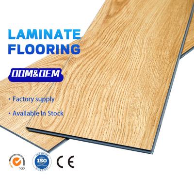 China 12mm Engineered Eco-friendly Home Decoration 8mm 10mm Premium Engineered Hardwood Texture Parquet Laminate Olive Flooring for sale