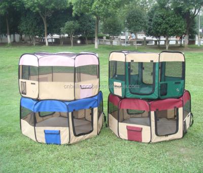 China Sustainable Foldable Pet Playpen, Dog Playpen With Eight Panels for sale