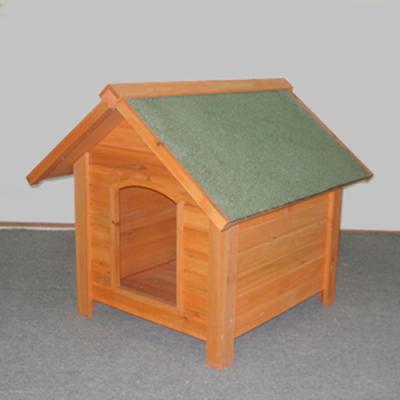 China Sustainable wooden dog kennel for sale