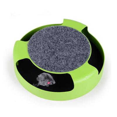 China Viable Intelligent Cat Amusement Plate Toy for sale